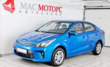 Kia Rio NEW Голубой